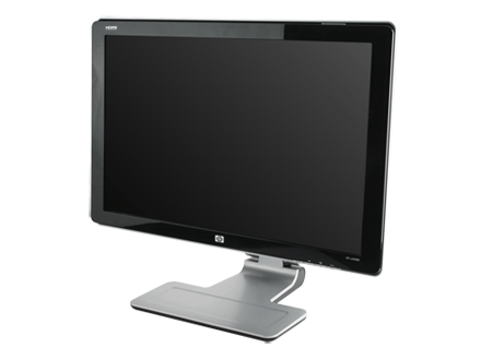 The HP w2408h LCD monitor
